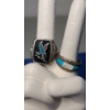Image 1 : (2) Men's Sterling Silver Rings - See Photos For Sizing - Weight: 24.9g