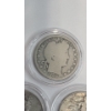 Image 2 : (3) U.S 90% Silver Half Dollars - 1906-O Barber Half, 1943-S & 1946 Walking Liberty Halves 