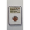 Image 1 : NGC 2000 Mint Error BU Broadstruck Lincoln Cent In Magnum Opus Northeast Error Collection Slab 