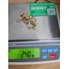 Image 7 : 10K Gold Jewelry Lot Including Ring, Pendant, Pins (No Posts) & More - Weighs 24 Grams Total