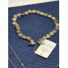 Image 3 : Beautiful Costume Necklaces and Bracelet - 2 Necklaces -One with Blue Stone -Coach Bracelet with Tag