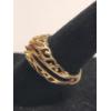 Image 2 : 14K Yellow Gold Openwork Filigree Design Rng Enhancer Guard - Size 6 - Weight: 4.5g
