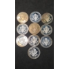 Image 2 : (10) 2017 John F. Kennedy 100 Years Commemorative Silver Coins