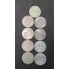 Image 1 : (9) Assorted Years Eisenhower Dollars - Face Value: $9.00 