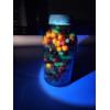 Image 12 : Vintage Large Mason Jar Full of Assorted Marbles Including Some Uranium 