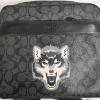 Image 2 : Coach Charles Camera Bag In Signature Canvas With Wolf Motif (F31337)