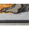 Image 4 : Framed "The Jesus Lizard" Lithograph at Euclid Tavern in Cleveland - Numbered & Signed By Derek Hess