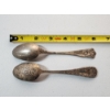 Image 4 : Two Vintage Sterling Silver Spoons TW: 60.1g