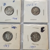 Image 4 : $2.00 Face Value of Assorted Years 90% Silver Mercury Dimes