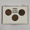 Image 1 : Vintage Three Little Indians Indian Head Penny Coin Collection Set