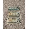 Image 1 : 3 - Vintage Canadian $1.00 Bills - 1967 Note - In Great Condition
