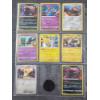 Image 2 : Binder Page Full of Assorted Pokemon Trading Cards Including Rares, Holos & More!