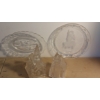 Image 1 : Group Of Clear Glass Collectible Pieces As Shown