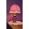 Image 1 : Louisville Home Pickup - 18" FentonTable Lamp With 6 : Ruby Swirl Base - Great Condition