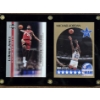 Image 1 : 2-Card Set LeBron James Upper Deck 5 and Michael Jordan NBA Hoops 5 