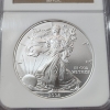 Image 2 : NGC Graded MS69 2008-W American Silver Eagle 1 oz .999 Fine Silver 