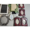 Image 8 : Lot of Assorted Sizes and Shapes Picture Frames and Wall Clock