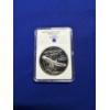 Image 3 : 1997 $100 .9995 Platinum-Layered Eagle Replica Proof