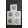 Image 8 : (5) Walking Liberty 90% Silver Half Dollars 1935,1936-S, 1941-D, 1941-S & 1942-D Face Value: $2.50