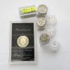 Image 1 : U.S. Coin Lot! 40% Silver Eisenhower Proof Dollar & 4 Tubes of $25.00 SBA Dollar Coins / TFV: $106.0