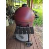 Image 4 : King Griller by Char Griller "Akorn" Grill on Mobile Stand with 2 Side Shelves - 50" Tall 22" Dia.