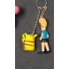 Image 3 : Collectible Beavis And Butthead/Pikachu Keychain Figure & Vileplume Pokémon Pencil Sharpener