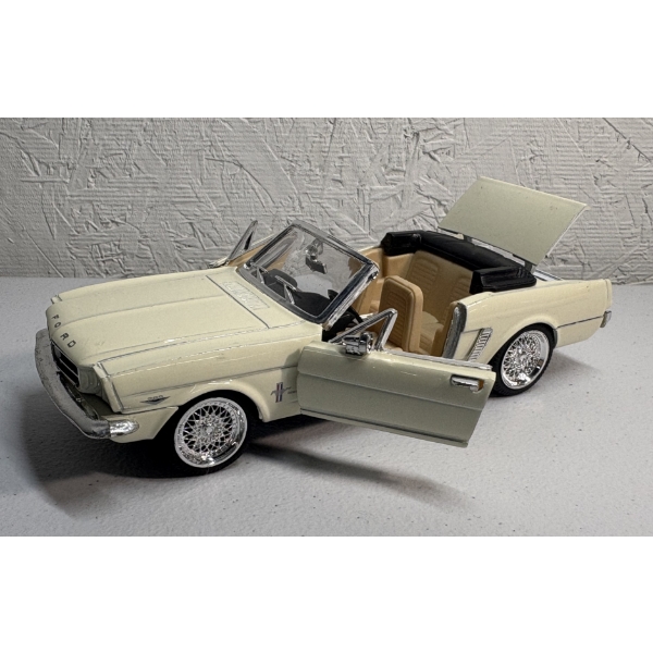 Diecast Model of 1964 1/2 Ford Mustang Convertible