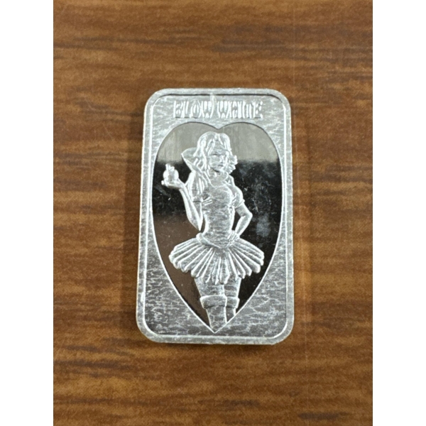 Rare Fairytale Fantasies 1/10 .999 Fine Silver Troy Ounce Bar - Mint Condition