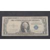 Image 1 : Series 1935 G $1 Blue Seal Silver Certificate STAR Bank Note - Face Value: $1.00