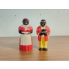 Image 1 : Vintage Aunt Jemima Syrup Dispenser & Uncle Moses Shaker - F&F Mold & Die Works