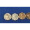 Image 12 : 1974 Lincoln Memorial Penny, Encased Lincoln Cents & Other Assorted Pennies - Face Value: $0.13