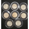Image 9 : (8) 1964 90% Silver Kennedy Half Dollars - Face Value: $4.00