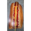 Image 7 : Silver Tone Wine Cooler Stand & Large Hand Painted Hot Dog Wall Hangings 