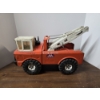 Image 2 : Pressed Steel Mighty-Tonka Orange Tow Truck 16Lx9.5Tx7W