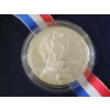 Image 3 : 2009 Abraham Lincoln Commemorative Silver Dollar - 90% Silver Uncirculated Coin - Original Box & CoA