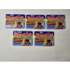 Image 1 : Lot of (5) Topps Unopened 1989 Yearbook Sticker Wax Packs - 25 Cards Total