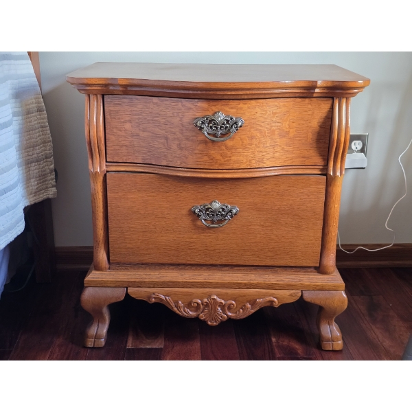 Quarter Sawn Oak Night Stand