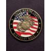 Image 1 : Large 236th Marine Corps Birthday Ball Challenge Coin - Mint Condition