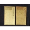 Image 5 : Two 2025 1/2 Florida Goldback Notes - Each Containing 1/2000th Troy Ounce 24K Gold