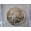 Image 4 : ICG GRADED AU50 1963-D 90% Silver Franklin Half Dollar 