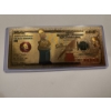 Image 1 : Rare Homer Simpson Gold Foil .999999 - 24K Gold Note In Protective Holder - Mint Condition