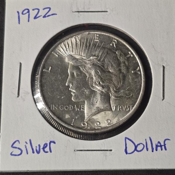 1922 Silver Peace Dollar