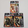 Image 1 : Three Hasbro G.I. Joe Action Figures Featuring Cobra Red Ninja, Serpentor, And Firefly