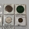 Image 10 : Two Binder Pages of Assorted Tokens/Medals: Gaming, Wooden Nickels, Commemoratives, & More! 