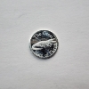 Image 1 : "The Great State of Florida" Gold Silver Naples: Gator 1 Gram .999 Fine Silver Round