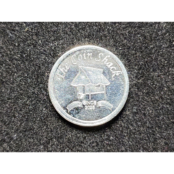 The Coin Shack 2025 One Gram .999 Fine Silver Round - "Silverrrrr One Gram"