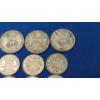 Image 3 : (4) British One Shilling 50% Silver Coins & (8) British Sixpence 50% Silver Coins With Asst Years