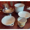 Image 1 : Group Lot - All Bowls As Shown - Porcelain & Stainless