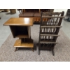 Image 1 : *Pick Up At Mantua Home-No Shipping Available* Excellent Collection Vintage Wood Magazine Stand & Si