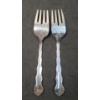 Image 2 : (2) Sterling Silver Reed & Barton Forks - Total Weight: 79.0g